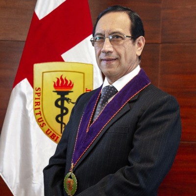 Cayetano Heredia University Enrique Castañeda Saldaña Rector